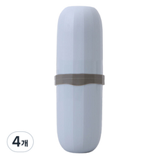 Simply Dam牙刷牙膏盒, 藍色, 4個