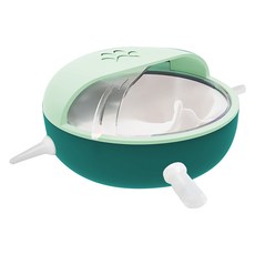 bebehome 新生寵物多功能餵食器, 綠色, 寵物餵食好幫手, 1個