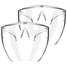 부스마켓 와이드 얼굴 보호 마스크 M, 1개입, 2개