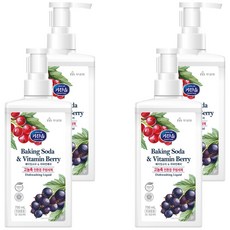 廚房肥皂小蘇打和維生素漿果 2x 濃縮洗潔精, 4個, 750ml