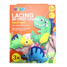 AVEnIR 隨身幸運吊飾 恐龍，DIY穿繩手作，我的恐龍寶貝, AKCH211798, 1盒