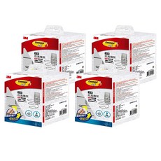 3M Command 無痕 金屬防水收納系列 浴室 吹風機架 US設計款, BATH39, 4個