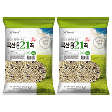 국산 혼합 21곡, 4kg, 2개