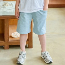 Uravi 兒童透氣Hug顏料染外口袋棉褲