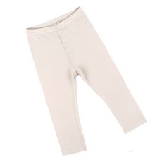 Maykids 兒童竹纖維彈性九分內搭褲