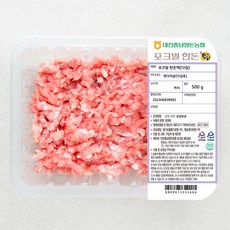 농협 포크빌 한돈 뒷다리살 다짐육, 500g, 1개