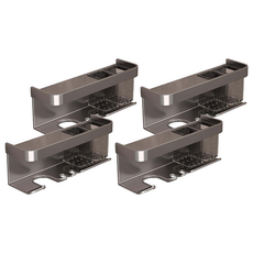 超級工廠 吹風機架 灰色 免打孔多功能浴室收納置物架, 4個