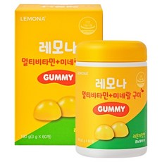 綜合維他命礦物質軟糖, 60顆, 1罐