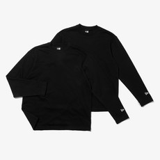 뉴에라 남녀공용 AP 에센셜 2PACK 롱 슬리브 티셔츠 TL43 14519881 2P