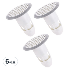 온트리 3중 냄새 차단 하수구 트랩, 6세트