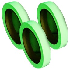 BBOMMA 夜光蓄光膠帶, 3個, 螢光