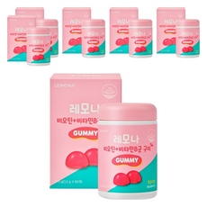 레모나 비오틴 비타민B군 구미, 60정, 6개