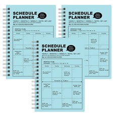 ibis PP束帶行事曆, 淺天藍色, 3個