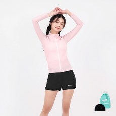 aquatica 女款防曬拉鍊外套 AQAWJP23002 + WPT23001 套組