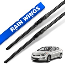 RAIN WINGS 混合式雨刷前擋組 M16 汽油 柴油 豪華 頂級 時尚 頂規, 現代 Avante MD/Coupe(10年~15年)