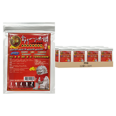 DaVinci 達文西生醫科技 金門一條根 葡萄糖胺精油貼布 強效型, 10片, 12包