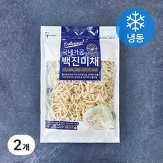 해맑은푸드 백진미채 (냉동), 200g, 2개