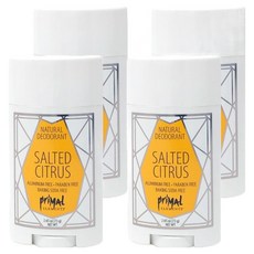 PRIMAL ELEMENTS 海鹽柑橘體香膏, 75g, 4個