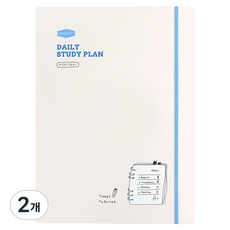 PINKFOOT 每日活頁學習計畫本, 2個, 象牙白