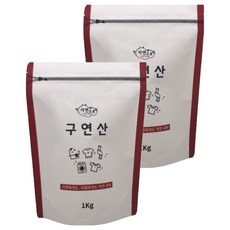 to the nature 檸檬酸, 1kg, 2個