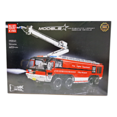 MOULD KING 宇星模王 機場滅火救援車 19004S, 6653+pcs, 1盒, 66 x 15 x 47cm