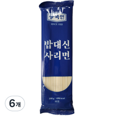 풍국면 밥대신 사리면, 200g, 6개