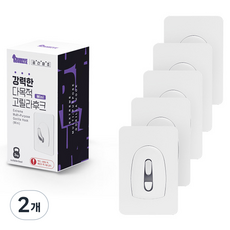 퍼플고릴라 강력한 고릴라후크 미니 5p, 바이올렛, 2개