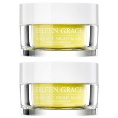 EILEEN GRACE 妍霓絲 淨油調理晚安凝膜, 涼感鎮靜, 調節油脂分泌, 毛孔更暢通, 50ml, 2罐