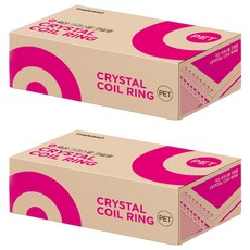 카피어랜드 3:1 코일링 1kg 73개입, 14mm, 투명, 146개