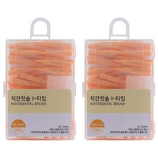 신기술 일반용 I타입 치간칫솔 SSS, 50개입, 2개