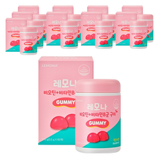 레모나 비오틴 비타민B군 구미, 60정, 10개