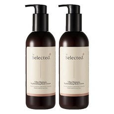 by Selected. 極致保濕滋養身體乳霜 檀香, 300ml, 2個