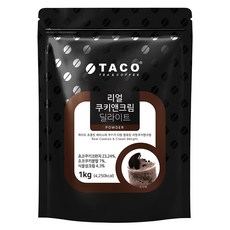 TACO 冰淇淋巧酥風味沖泡粉, 1kg, 1包, 1包