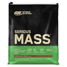 OPTIMUM NUTRITION 歐恩 高熱量乳清蛋白 巧克力風味, 12lb, 1袋