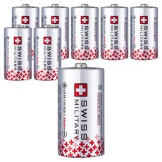 스위스밀리터리 알카라인 C형 건전지, 4개