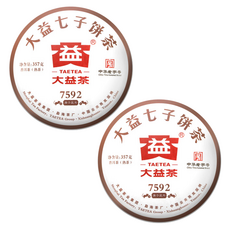 대익차 보이차 7592, 357g, 1개입, 2개