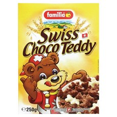 familia 小熊可可夾心脆穀, 250g, 1盒