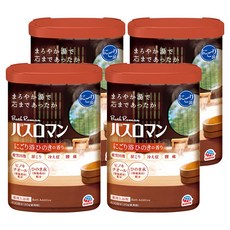 바스로망 입욕제 하노끼, 600g, 4개