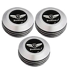 鋁製Logo車牌螺絲 Genesis 1組, 3個, 霧面鈦