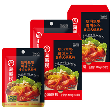 海底撈 番茄味火鍋醬 5入, 2個, 500g