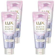 LUX 麗仕 Bath Glow 亮澤保水護髮膜 200g 修護亮澤, 4條