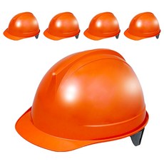 DONGMYUNG 頭盔式安全帽 DMS-1001F, 5個, 橘色