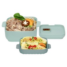 sillymann 多功能矽膠料理蒸籠, 清新薄荷, 1個