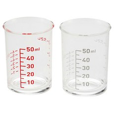 KAI 貝印 SELECT 100 計量杯, 透明色, 50ml, 2個