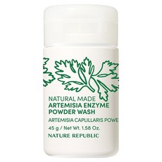 NATURE REPUBLIC 艾草酵素洗顏粉, 1個, 45g