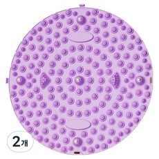 B2WIN 涼感足部指壓按摩墊 48cm, 紫色, 2個