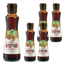 SING SONG 香醇僅榨一次的芝麻油, 320ml, 5個