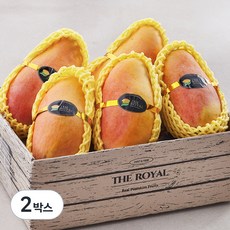더로얄 마하차녹 망고 5~6입, 2.4kg(특대과), 2박스