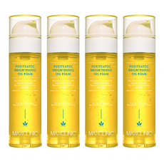 맥스클리닉 퓨리티톡 브라이트닝 오일 폼 클렌저, 110g, 4개