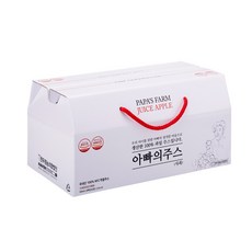아빠의주스 사과즙 선물세트, 1박스, 2L